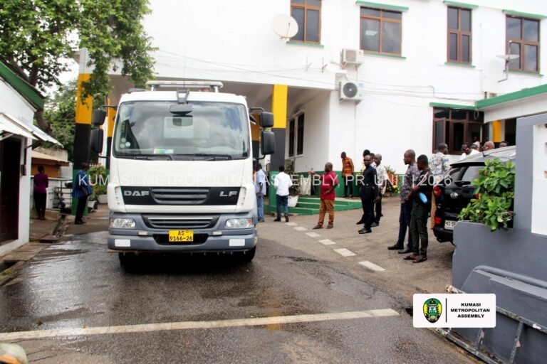 Kumasi Deploys Road Sweepers as Part of Clean City Initiative