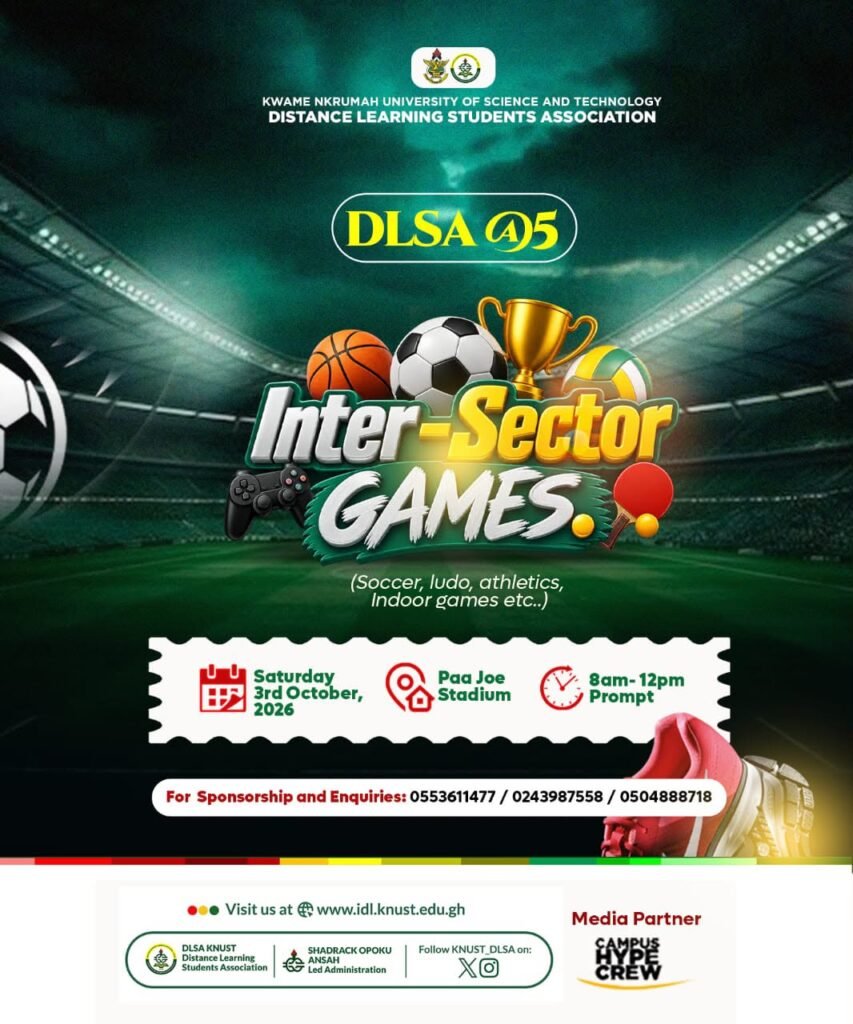 KNUST DLSA @5 Inter-Sector Games 2026